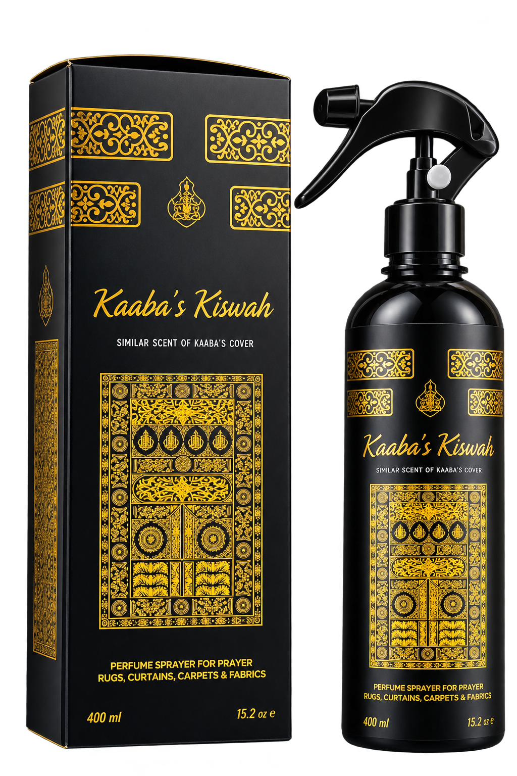 Kaaba's Kiswah Textile and Prayer Rug Freshener